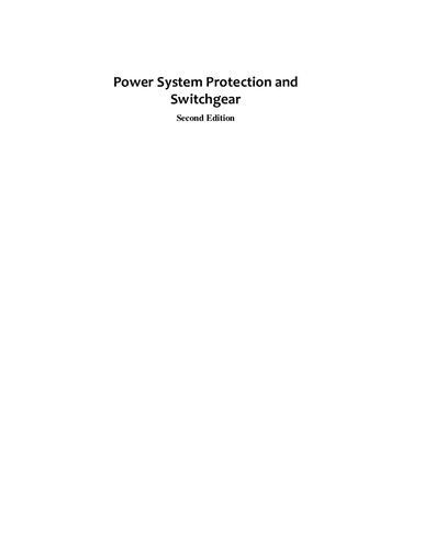 Power System Protection and Switchgear