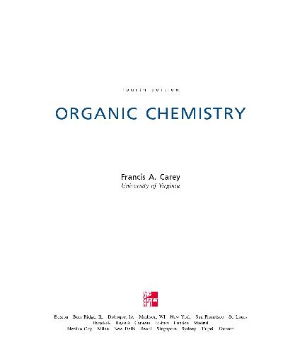 Organic Chemistry