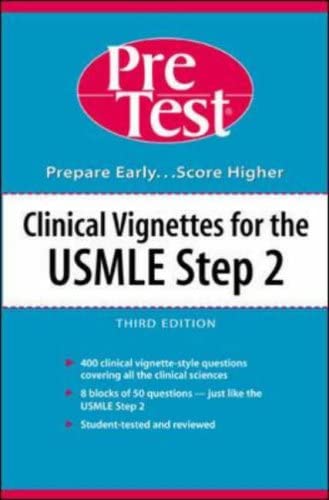 Clinical Vignettes for the USMLE Step 2