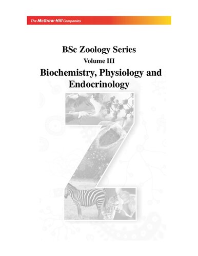 Biochemistry, Physiology And Endocrinology, Volume 3