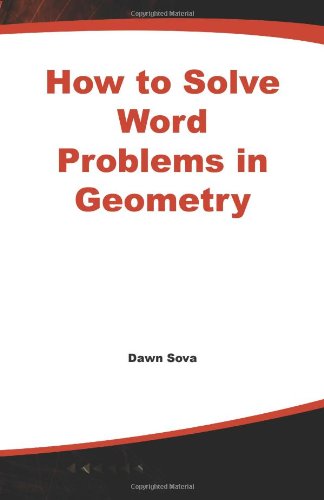 How to solve word problems in geometry