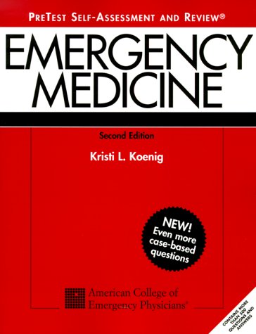 Emergency Medicine Pretest