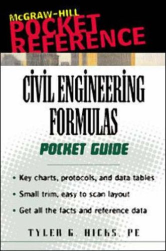 Civil engineering formulas