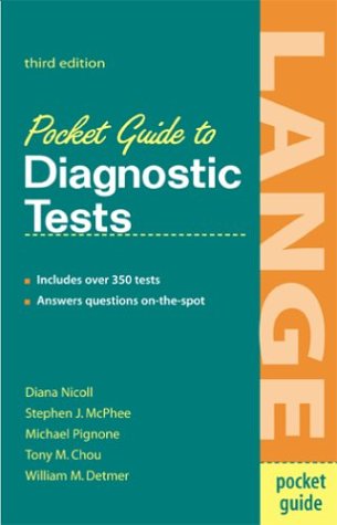 Pocket Guide to Diagnostic Tests