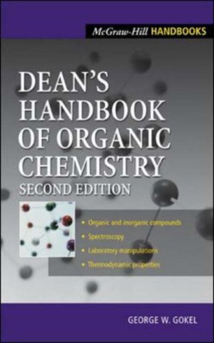 Dean's Handbook of Organic Chemistry