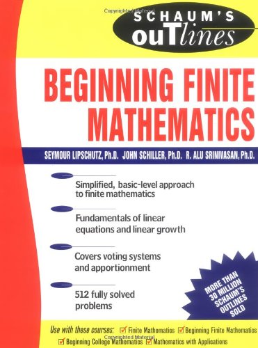 Schaum's Outline of Beginning Finite Mathematics