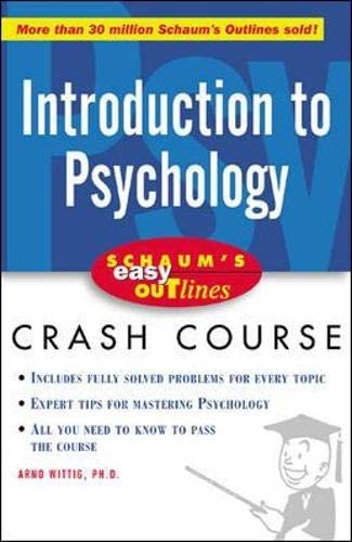 Schaum's Easy Outline of Introduction to Psychology