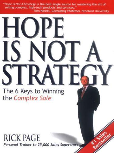 Hope Is Not a Strategy