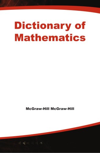 Dictionary of Mathematics