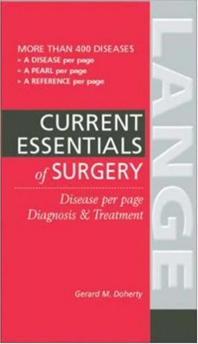 Essentials of Diagnosis &amp; Treatment in Surgery