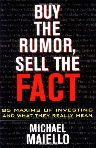 Buy the Rumor, Sell the Fact