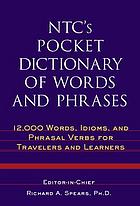 Ntc's Pocket Dictionary of Words and Phrases