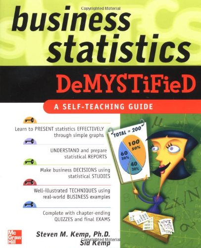 Business Statistics Demystified