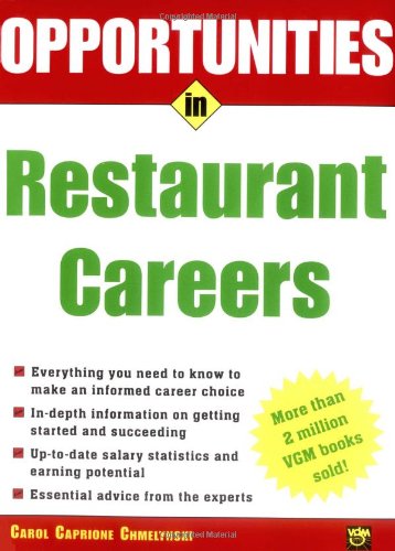 Opportunities in Restaurant Careers