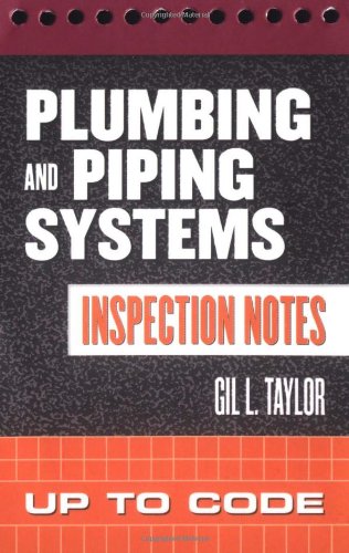 Plumbing and Piping Systems Inspection Notes