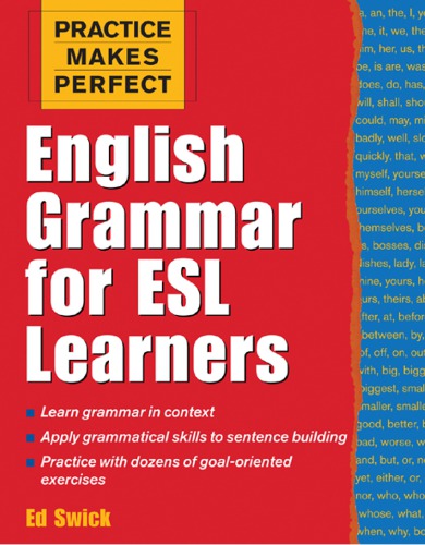 English Grammar for ESL Learners