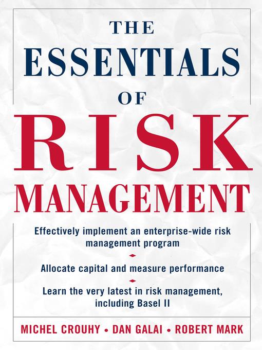 The Essentials of Risk Management