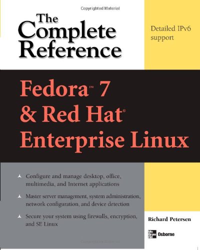 Fedora 7 &amp; Red Hat Enterprise Linux