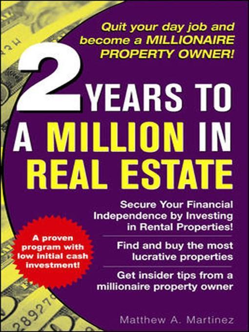 2 Years to a Million in Real Estate