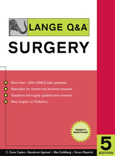 Lange Q&amp;A Surgery, Fifth Edition