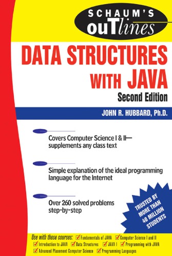 Schaum's Outline of Data Structures with Java, Second Edition