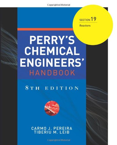 Perry's Chemical Engineer's Handbook, 8th Edition, Section 19