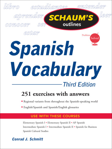 Schaum's Outline of Spanish Vocabulary