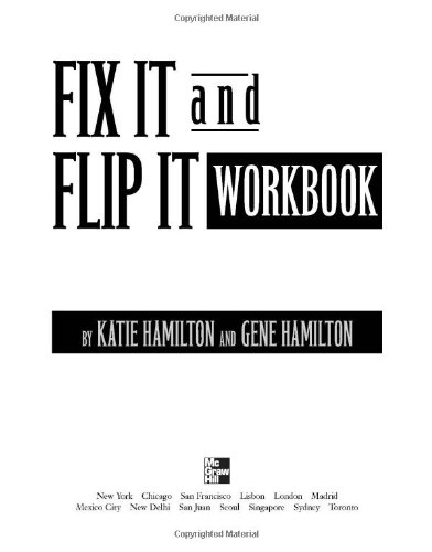 Fix It &amp; Flip It Workbook