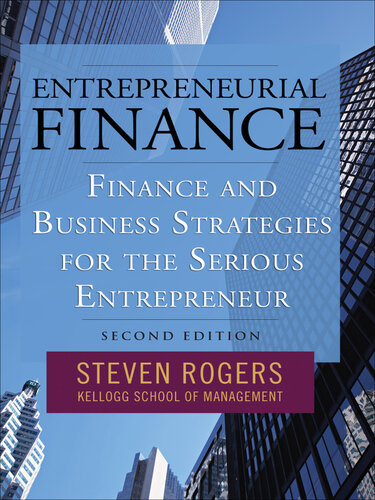 Entrepreneurial Finance