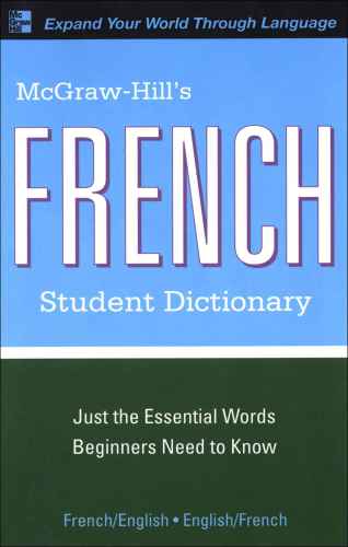 McGraw-Hill's French Student Dictionary