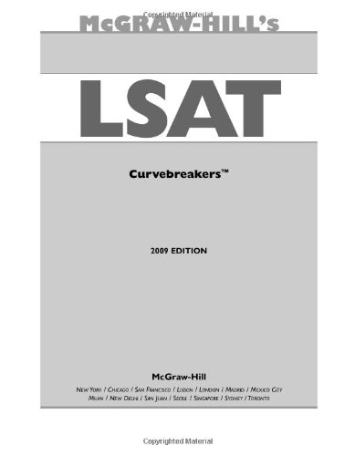 McGraw-Hill's LSAT, 2009 Edition (McGraw-Hill's LSAT)