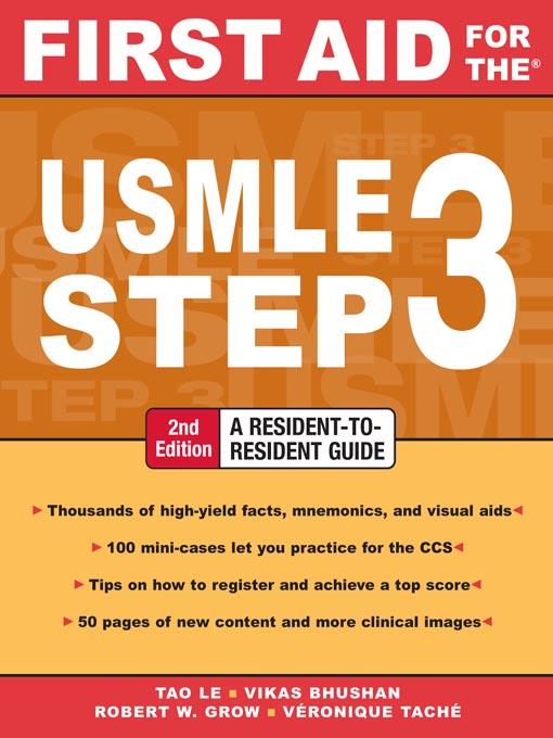 First Aid for the® USMLE Step 3