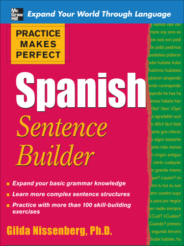 Practice Makes Perfect Spanish Sentence Builder