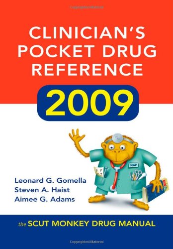 Clinician's Pocket Drug Reference 2009