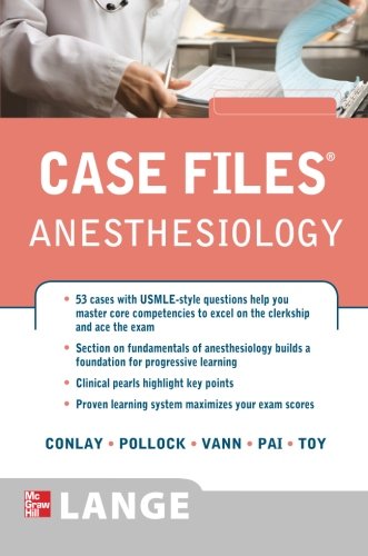 Case Files Anesthesiology