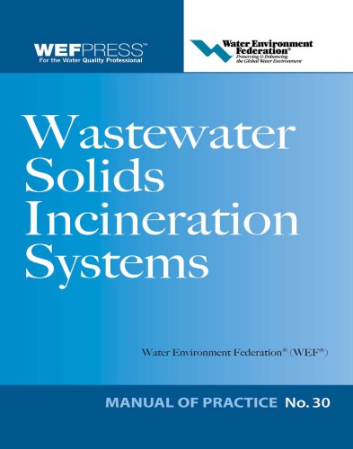 Wastewater Solids Incineration Systems Mop 30