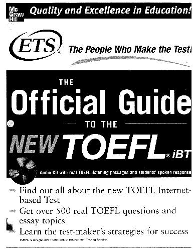 The Official Guide to the New TOEFL iBT