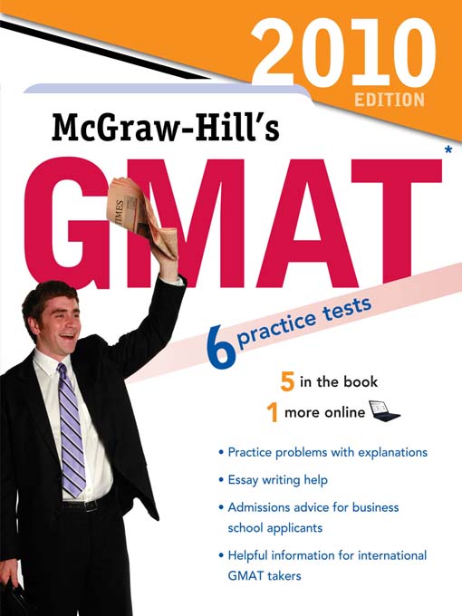McGraw-Hill's GMAT, 2010 Edition