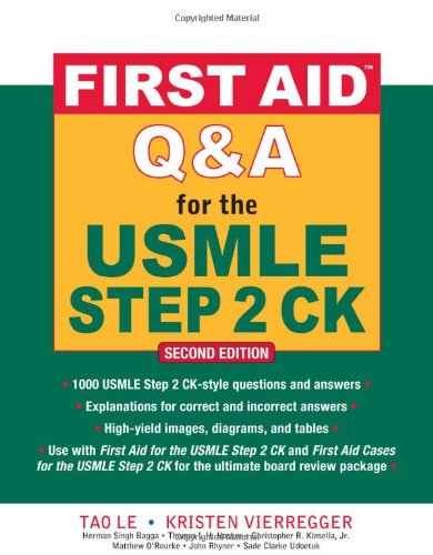 First Aid Q&amp;A for the USMLE Step 2 CK