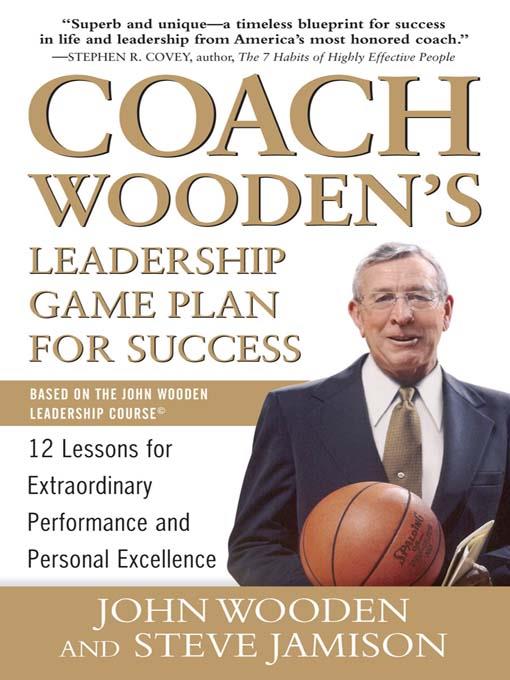 Coach Wooden's Leadership Game Plan for Success