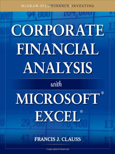 Corporate Financial Analysis with Microsoft Excel