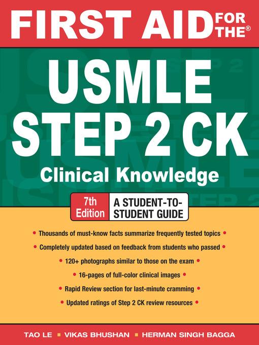 First Aid for the® USMLE Step 2 CK