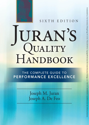 Juran's Quality Handbook