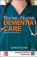 Nurse to Nurse Dementia Care