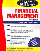 Schaum's Outline of Financial Management, Third Edition Schaum's Outline of Financial Management, Third Edition