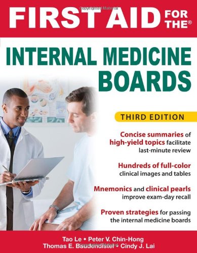 First Aid for the Internal Medicine Boards