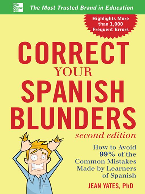 Correct Your Spanish Blunders