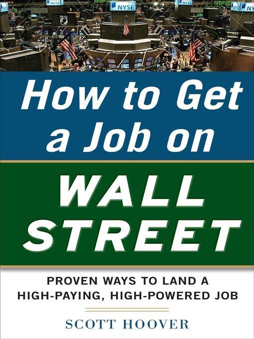 How to Get a Job on Wall Street