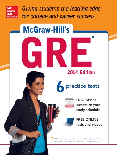 McGraw-Hill's GRE, 2014 Edition