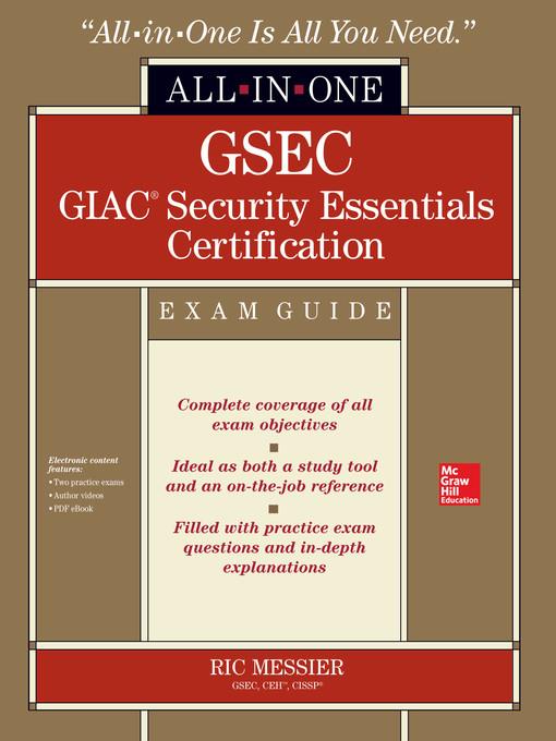 GSEC GIAC Security Essentials Certification All-in-One Exam Guide